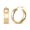 Thumbnail Image 1 of STUDIO BY KAY Bold Hoop Earrings 24K Yellow Gold Vermeil Sterling Silver 25mm