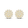Thumbnail Image 2 of Children's Cubic Zirconia Circle Stud Earrings 14K Yellow Gold