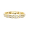 Thumbnail Image 1 of KAY Lab-Grown Diamonds Men's Link Bracelet 3 ct tw 10K Yellow Gold 8.5"