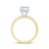 Thumbnail Image 3 of KAY Bow Collection Emerald-Cut Lab-Grown Diamond Engagement Ring 3-1/2 ct tw 14K Yellow Gold