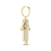 Thumbnail Image 2 of Men's Diamond Hamsa Charm 5/8 ct tw 10K Yellow Gold