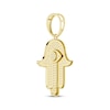 Thumbnail Image 3 of Men's Diamond Hamsa Charm 5/8 ct tw 10K Yellow Gold