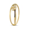 Thumbnail Image 2 of Le Vian Desert Diamonds Crossover Ring 1/5 ct tw 14K Honey Gold