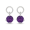 Thumbnail Image 2 of Amethyst Earring Charms Sterling Silver