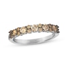 Thumbnail Image 1 of Le Vian Desert Diamonds Chocolate Ombré Ring 3/4 ct tw 14K Vanilla Gold