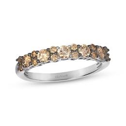 Le Vian Desert Diamonds Chocolate Ombré Ring 3/4 ct tw 14K Vanilla Gold