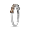 Thumbnail Image 2 of Le Vian Desert Diamonds Chocolate Ombré Ring 3/4 ct tw 14K Vanilla Gold