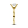 Thumbnail Image 2 of Now + Forever Lab-Grown Diamonds Radiant-Cut Solitaire Engagement Ring 1-1/4 ct tw 14K Yellow Gold (F/SI2)