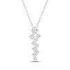 Thumbnail Image 1 of JOUJE Collection Lab-Grown Diamond Necklace 1/4 ct tw Sterling Silver 18"