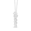 Thumbnail Image 2 of JOUJE Collection Lab-Grown Diamond Necklace 1/4 ct tw Sterling Silver 18"