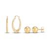 Thumbnail Image 0 of Stud and Hoop Earrings Boxed Set 10K Yellow Gold