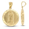Thumbnail Image 0 of Mary Diamond-cut Medallion Charm 14K Yellow Gold