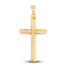 Thumbnail Image 1 of Geometric Cross Charm 14K Yellow Gold