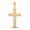 Thumbnail Image 1 of Crucifix Charm 14K Two-Tone Gold