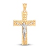 Thumbnail Image 0 of Crucifix Charm 14K Two-Tone Gold