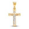 Thumbnail Image 1 of Crucifix Charm 14K Two-Tone Gold
