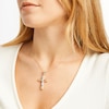 Thumbnail Image 2 of Crucifix Charm 14K Two-Tone Gold