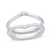 Thumbnail Image 1 of Now + Forever Diamond Enhancer Ring 1/10 ct tw 14K White Gold