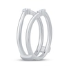 Thumbnail Image 2 of Now + Forever Diamond Enhancer Ring 1/10 ct tw 14K White Gold