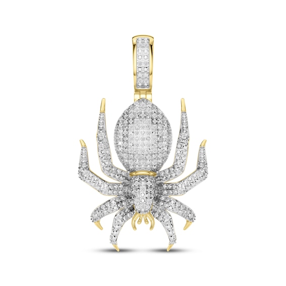 Men's Diamond Spider Charm 1/4 ct tw 10K Yellow Gold