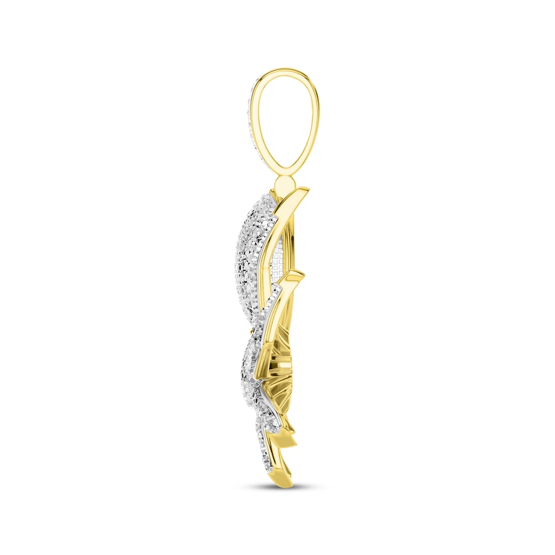 Main Image 2 of Men's Diamond Spider Charm 1/4 ct tw 10K Yellow Gold
