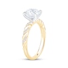 Thumbnail Image 2 of Now + Forever Lab-Grown Diamonds Round-Cut Twist Shank Engagement Ring 2-1/15 ct tw 14K Yellow Gold