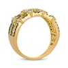 Thumbnail Image 3 of Le Vian Desert Diamonds Three-Row Ring 3/4 ct tw 14K Honey Gold