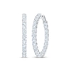 Thumbnail Image 1 of KAY Lab-Grown Diamonds Inside-Out Hoop Earrings 6 ct tw 10K White Gold