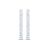 Thumbnail Image 2 of KAY Lab-Grown Diamonds Inside-Out Hoop Earrings 6 ct tw 10K White Gold