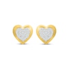 Thumbnail Image 2 of KAY Lab-Grown Diamonds Stud Earrings 1/3 ct tw 14K Yellow Gold-Plated Sterling Silver