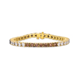 Le Vian Couture Diamond Line Bracelet 10-1/6 ct tw 18K Honey Gold 6.75"