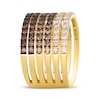 Thumbnail Image 2 of Le Vian Chocolate Ombré Diamond Ring 1-7/8 ct tw 14K Honey Gold