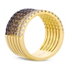 Thumbnail Image 3 of Le Vian Chocolate Ombré Diamond Ring 1-7/8 ct tw 14K Honey Gold