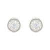 Thumbnail Image 1 of KAY Lab-Grown Diamonds Studs 1/20 ct tw Sterling Silver