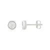 Thumbnail Image 3 of KAY Lab-Grown Diamonds Studs 1/20 ct tw Sterling Silver