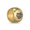 Thumbnail Image 2 of STUDIO BY KAY Blue Lab-Created Sapphire Heart Rondelle Charm 24K Yellow Gold Vermeil Sterling Silver
