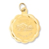 Thumbnail Image 0 of Swimming Disc Charm 14K Yellow Gold