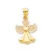Thumbnail Image 1 of Guardian Angel Charm 14K Yellow Gold