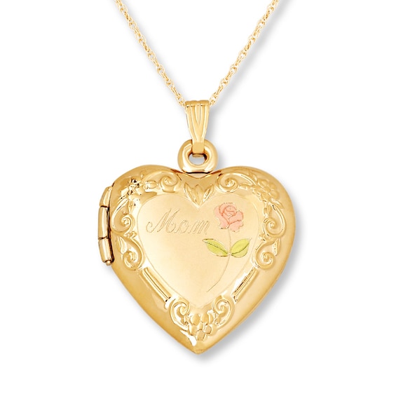 Locket Necklace Locket Pendant Gold Locket Necklace Gold 