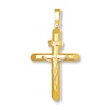 Thumbnail Image 1 of Crucifix Charm 14K Yellow Gold