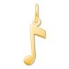 Thumbnail Image 1 of Music Note Charm 14K Yellow Gold