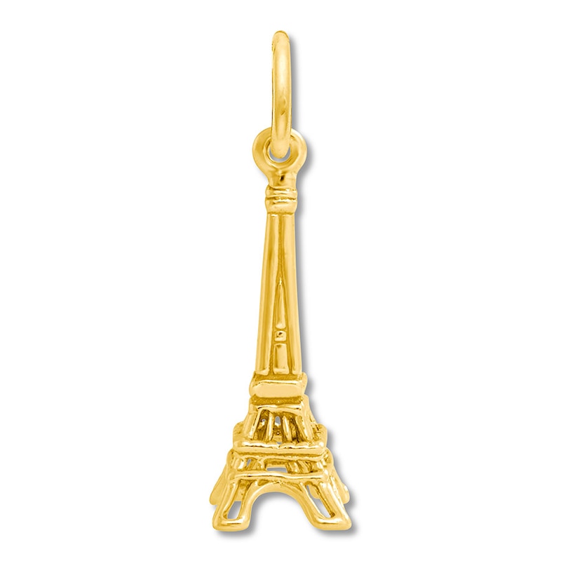 Main Image 2 of Eiffel Tower Charm 14K Yellow Gold