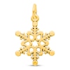 Thumbnail Image 0 of Snowflake Charm 14K Yellow Gold