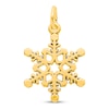 Thumbnail Image 1 of Snowflake Charm 14K Yellow Gold