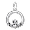Thumbnail Image 0 of Claddagh Charm Sterling Silver