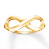 Thumbnail Image 1 of Infinity Ring 14K Yellow Gold