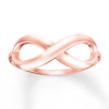 Thumbnail Image 1 of Infinity Ring 14K Rose Gold