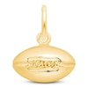 Thumbnail Image 1 of Football Charm 14K Yellow Gold