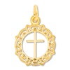 Thumbnail Image 0 of Cross Charm 14K Yellow Gold