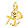 Thumbnail Image 0 of Faith/Hope/Charity 14K Yellow Gold Charm